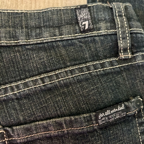 7 For All Mankind Vintage Zippered Ankle Jeans Sz 27 NWT!! - Picture 5 of 16
